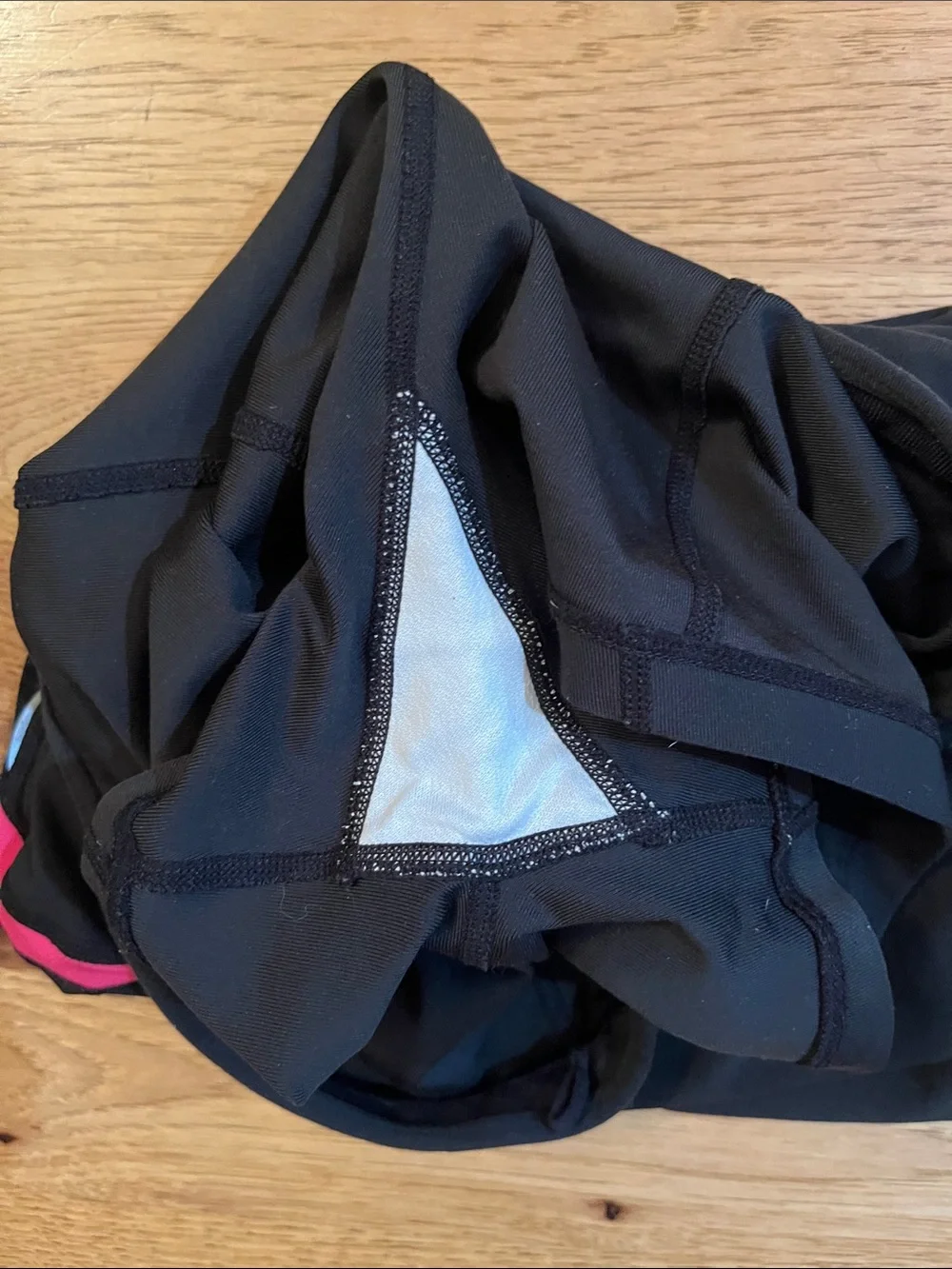 Nike Fit Dry Black Skort with Pink Side Panels